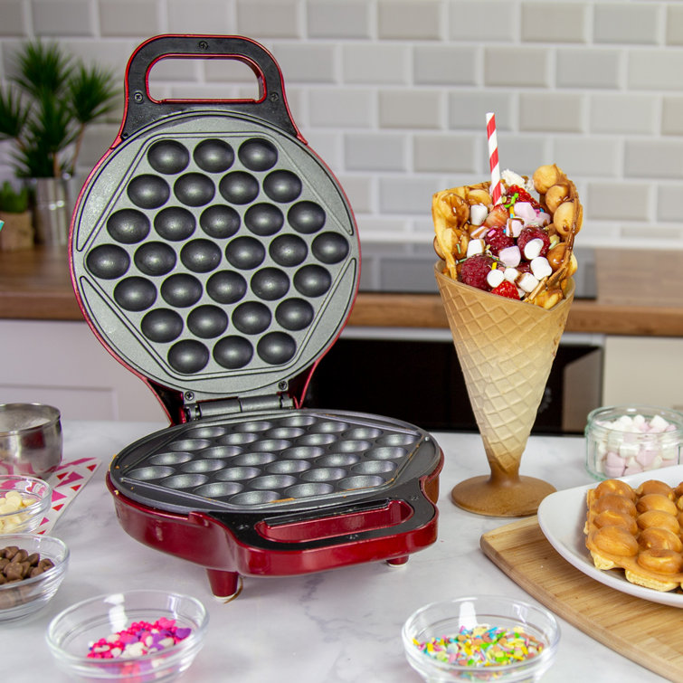 Global Gizmos 20cm Round Waffle Maker Wayfair.co.uk